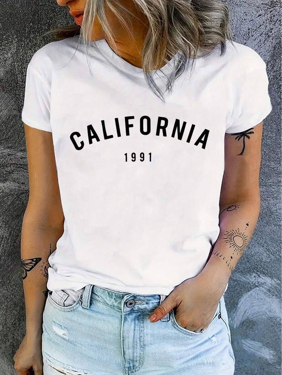 Women T-Shirts - White - View 1