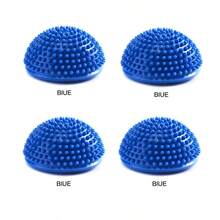 4pcs Half Round Durian Ball PVC Inflatable Half Round Yoga Ball Massage Point Fitness Balance Ball, Multiple Colors Available - 4-pack - View 16