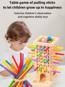 Juego de béisbol de mesa de plástico adecuado para niños de 3+ años, promueve el reconocimiento de colores, el conteo y las habilidades de equilibrio. Juguete interactivo para padres e hijos 3 en 1: 1 caja, 36 varillas en 6 colores, 1 aro y 1 dado. También se puede usar como juguete de pizza. - Multicolor - Ver 5
