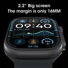 Microwear AI Voice Control Smart Watch - Intelligent Assistant + Health . Features: AI Voice Control, ChatGPT Integration, 2.2" Colorful Touchscreen, Customizable Watch Faces, 24/7 Heart Rate/Blood Oxygen/Sleep Monitoring, Multiple Sports Modes, IP68 Waterproof, Calls & Alerts, Stock Tracking, Noise Detection. Suitable For Business, Fitness, Outdoor, Students. Compatible With Android & IOS, 350mAh Battery. - Beige - View 3