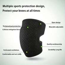 Heavy Duty Adjustable Large Size Kneeling Pad, With Thick EVA Foam Cushion, Unisex - Multicolor - View 9