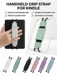 huaxunyuan Dây đeo cổ tay an toàn nhẹ đa năng cho máy đọc sách Kindle/Voyager 6-8 inch với vòng ngón tay co giãn - Xem 1