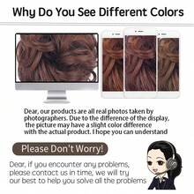 Messy Bun Hair Women Chignon Wig Piece Tousled Updo Air Extensions With Elastic Hair Bands Curly Hair Bun - Multicolor - View 6