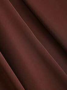 Pantalones anchos de mujer vintage elegantes con textura y plisados, para otoño/invierno - Café integral 2 - Ver 6