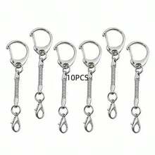5/10/20 chiếc móc khóa mini hình chữ C bằng hợp kim kẽm, dây xích kim loại hình rắn, khóa càng cua, mặt dây chuyền tự làm, phụ kiện móc khóa chống thất lạc. - Ổ đĩa flash USB - Xem 5