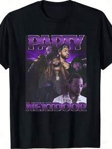 Dam Unisex T-Shirt I 100 % Bomull, Mjuk, Oumbärlig För Avslappnad Streetwear Alla Säsonger, Mångsidig Stil För Alla årstider, Prisvärt Vardagskläder Och Perfekt Present Till Fans Och Vänner - 220 G, Lös Och Bekväm. - Back - View 1