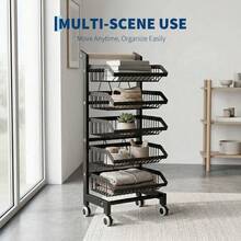 Storage Carts - 4 Tier - View 7