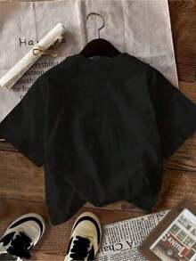 Women T-Shirts - Black - View 3