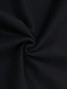Camiseta gráfica atrevida hombre frase Ganar Dinero No es Amistoso diseño símbolo de dinero cuello redondo transpirable ideal entrenamientos todas las temporadas ropa casual - Negro - Ver 8