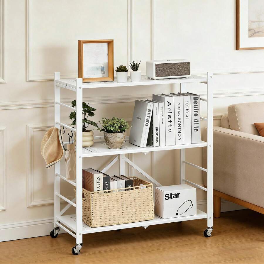 Garage Integrated Storage Racks - สีขาว - ดู 1