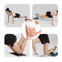 5 chiếc bánh xe tập bụng xoay không tiếng ồn đa năng, dụng cụ tập thể dục tại nhà và trong nhà. - Nhiều màu - Xem 5
