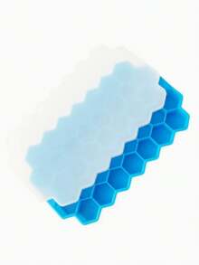 1個蜂巢矽膠模具－冰塊模具－3D矽膠冰塊模具附易開蓋，適用於水果和飲料，非常適合夏季派對和戶外活動－廚房用品，冰酒、香檳醬和飲料，樹脂烘焙，巧克力模具，可重複使用，理想的派對禮物 - 彩色 - 查看 11
