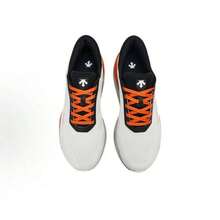 DESCENTE DFLUID Fluid Shoes, BOA Lace-Up Low-Top, Casual Training Running Shoes, Unisex - Orange-white D5291RRN29-wT - View 3