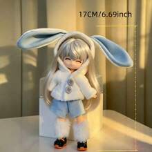 17cm BJD 新服裝，精緻可愛時尚美觀 BJD 衣裝套裝，可更換配件，新年/聖誕/生日禮物（僅含服裝，不含娃娃與鞋子） - 彩色 - 查看 7