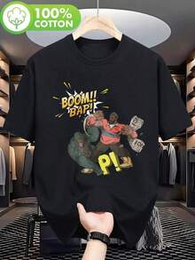 Imagen del artículo   Precio   Camiseta gráfica de rapero   Con micrófono - Negro - Ver 1