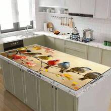 1件装鸟纹花卉图案沥水垫,吸水性强,多用途,适用于餐桌和咖啡厅,色彩缤纷的家居装饰礼品 - XYLSD-330 - 查看 9