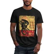 T-Shirt Tournee Du Xenomorphe Noir Essential Unique T Shirt Alien Ellen Ripley Design Tshirts Cotton Casual Tees Tops Gift Idea - 黑色 - 查看 1