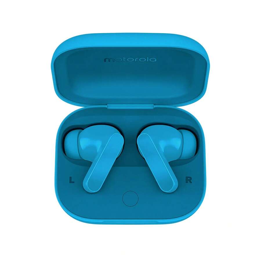 Motorola Moto Buds BASS Blue Color - View 1