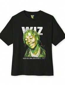 Unisex kortärmad T-shirt, retroporträtt vintage T-shirt, Rap Legend Tee, Hip Hop-fan-gåva, retro rapperskjorta – kan ges som present till familjemedlemmar – tryckt T-shirt för dam/herr, 220g, 100% bomull, rundhalsad, avslappnad, kortärmad för dam/herr, retro mode streetwear för dam/herr, lämplig för alla årstider, vardagskläder, semester – dynamisk collage kortärmad, stilren, lämplig för alla årstider, lättskött för avslappnade affärstillfällen och vardagsliv – sportkläder, fotbollsfan-gåva, sport-T-shirt unisex, för anime-entusiaster, , mjuk bomull, vardagskläder, t-shirt bomull, sommar, y2k-stil, , fars dag, 2000-talsstil, sommartoppar, lättvikt, ventilerande tyg, utomhusnöje, resor & utflykter, - Svart - Visa 1