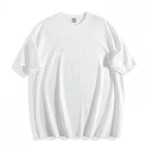 Logo Impresión Blanca - Estilo Casual Sencillo Gráfico Camiseta 100% Algodón Puro - Suave y Cómoda Cuello Redondo Manga Corta, Moda Callejera para Todas las Estaciones, Moda Callejera Casual  Camiseta de Cuello Redondo - Blanco - Ver 2