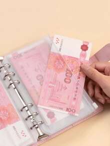 A6 拉鍊收納袋，預算管理現金信封系統，省錢活頁夾，預算整理袋組，可重複使用錢包信封，財務追蹤筆記本（不含內頁），適合儲蓄挑戰、個人理財、家庭預算，適用於女性、男性、學生、上班族，母親節、父親節、畢業禮、理財初學者、日常支出追蹤、旅行、購物必備的理想禮物 - 彩色 - 查看 6