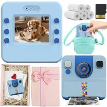 Kids Instant Camera Set 48MP 1080P HD Camera With Flash, 180° Rotating Lens, 8x Zoom, Video Selfie Digital Camera, Portable Gift For 3-12 Years Old Boys & Girls, Best Creative Gift For Christmas, Birthday, New Year, Couples And Friends - Multicolor - View 18