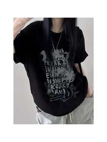 Women T-Shirts - Black - View 1