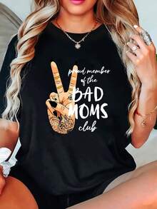 Women T-Shirts - Black - View 1