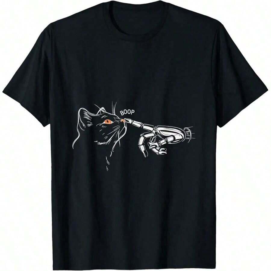 Short-Sleeved T-Shirt For Couples Motorcyclists: "Those Who Ride Together Will Stay Together..." 100% Cotton - Hitam 13 - View 1