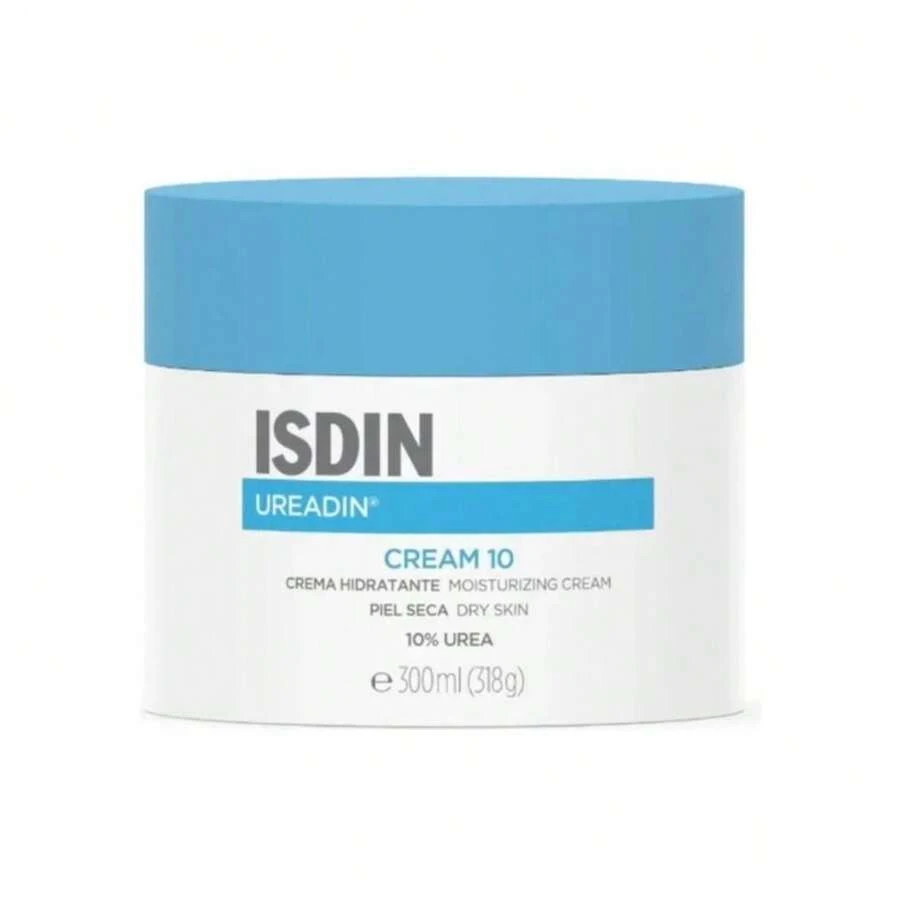 Isdin Crema Corporal UREA Ureadin Cream 10 Hidratación Intensa 300 ml Crema Corporal para Piel Seca con Urea 10% Hidratante Reparadora Suaviza Asperezas y Rugosidad - Hyaluronic Acid - Ver 1