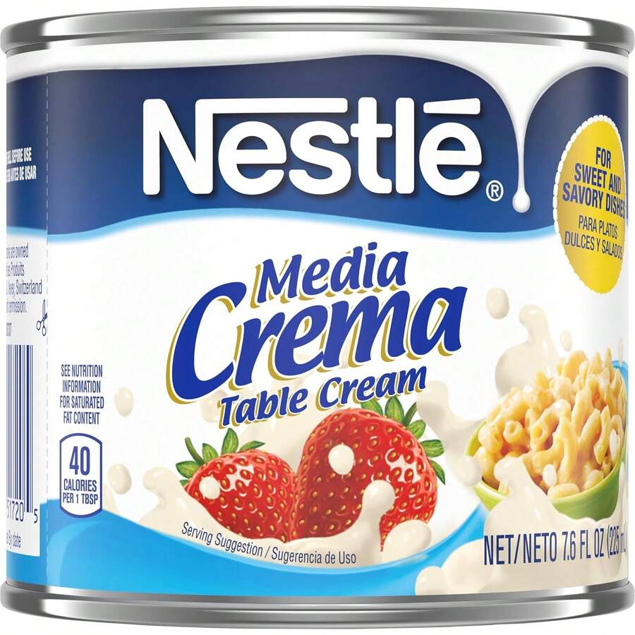 Nestle' Media Crema Nestle, Table Cream, 7.6 Oz - Default - View 1