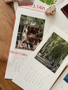 Customized Calendar Photo, Couple Customized Calendar, Company Customized Display Calendar, Photo Text Customization, Photo Customization. 2026 Desk Calendar Customization, Personalized Photo Album, New Year Gift, Holiday Gift, Anniversary Gift - Multicolor - View 6