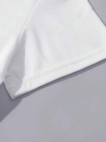Women's T-Shirt, Printed T-Shirt, Casual Short-Sleeved Round Neck Top, Summer Clothes For Women, Tops For Women. - 白色 - 查看 6