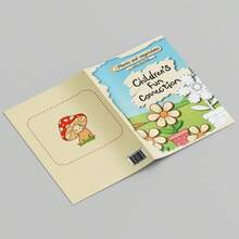 Kids Dot To Dot Connection Practice Book, Cute Character Number Linking Puzzle Pages, Early Learning Activity Book For Focus, Hand Eye Coordination And Fine Motor Practice - Multicolor - View 9
