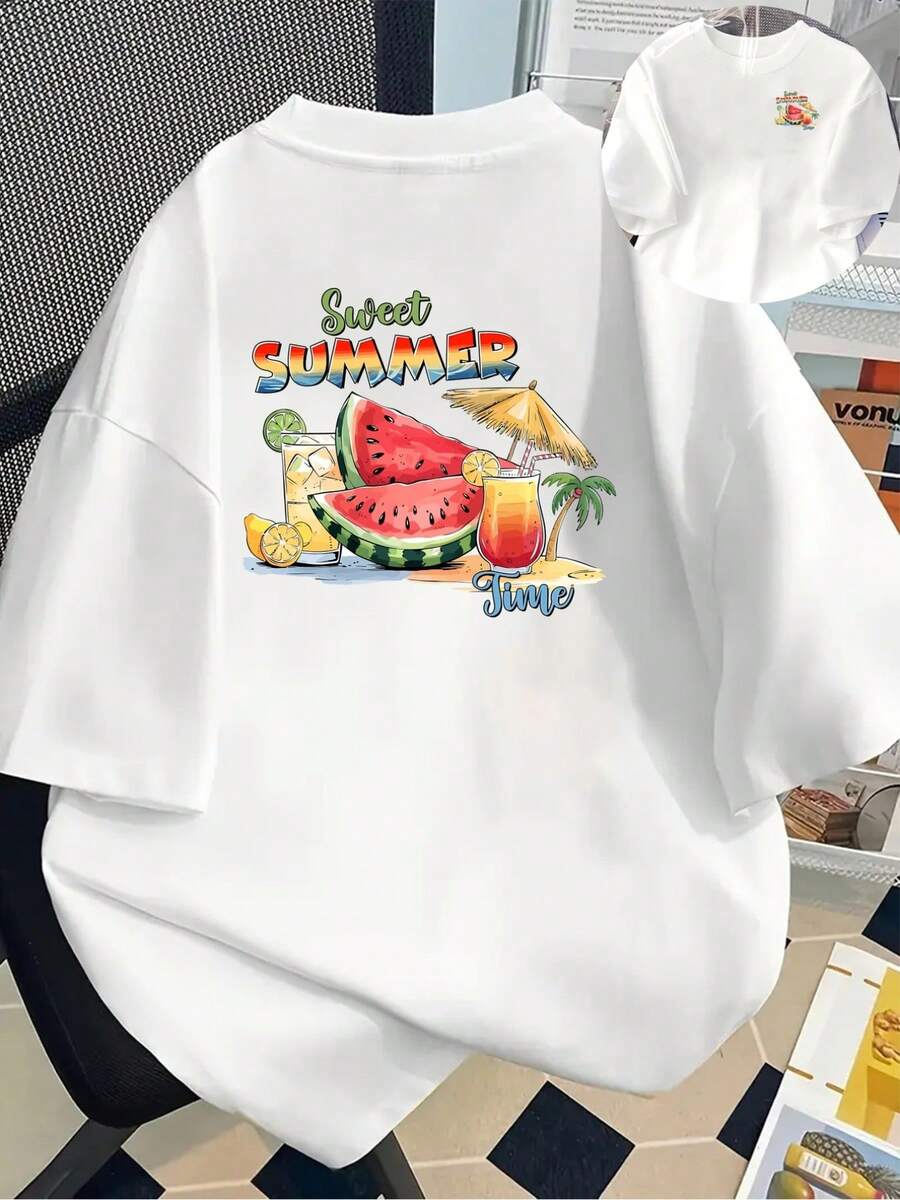 Women T-Shirts - White - View 1