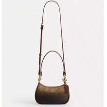 Coach Women's Teri Mini Crossbody Bag - 金棕色 - 查看 5