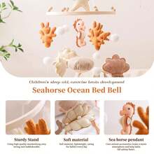 Baby Toys, Baby Mobile Crib, Handmade Animal Theme Bed Bell, Cute Shaped Toys, Educational, Enhance Children's Hand-Eye Coordination, Prevent Myopia, Suitable For Children's Room Decoration, Mixed Colors, Newborn Bed Bell, Best Gift For Parent-Child Interaction, Birthday Gift, Christmas Gift - Multicolor - View 5