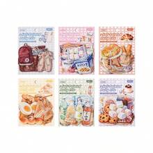 20张/包 食品及日用品贴纸 剪贴簿,软胶日常生活贴纸套装,日记DIY工艺品 - RHRC - 查看 12