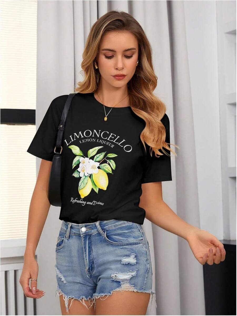 Women T-Shirts - Black - View 1