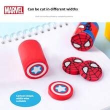 Marvel Tẩy hình Người Nhện Disney, thiết kế sáng tạo, sạch sẽ không lem, kiểu dáng ngẫu nhiên, đồ dùng văn phòng phẩm và dụng cụ vẽ tranh cho học sinh. - E0104A - Xem 4