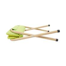 Fruit Green Moderner Klappbarer Fußhockel, Klappbarer Hocker mit Metallbeinen - Grün - Übersicht 9