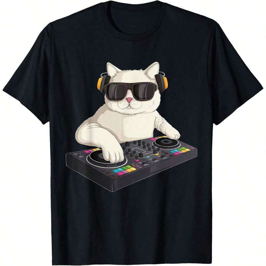 Camiseta de manga corta con estampado divertido para amantes de perros, accesorios y artículos para dueños de perros, "La vida sin perros es linda... No lo creo", unisex para adultos y niños, negra, 100% algodón. - Negro 17 - Ver 1