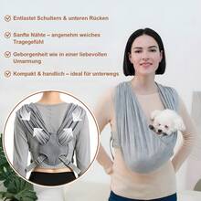 Pet Backpack - Grey - View 9