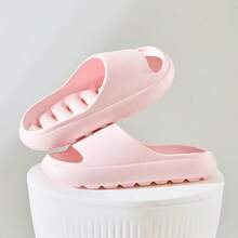 Sandal Kamar Mandi Bahan EVA, Desain Berlubang untuk Pengeringan Cepat, Unisex, Cocok untuk Pantai, Kolam Renang, Penggunaan di Rumah, Portabel, Ringan, Tidak Bersuara, Anti Selip - Berbentuk lubang - View 15
