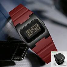 SANDA. SANDA Men's Silicone Strap Digital Display Watch - Multifunctional Waterproof Luminous Everyday Wear Wristwatch - 2214J - View 1
