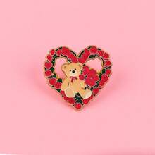 Pins e broches de esmalte para lapela, distintivos para mochilas e bolsas, decoração estilosa para presentear amigos. - Multicolorido - Ver 2