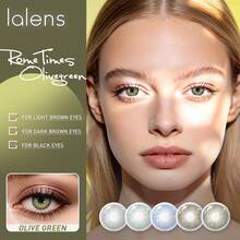 Lalens Roman Era Oliver 1對 6個月拋棄式 韓系設計 14.2mm直徑 8.6mm基弧 HEMA NVP 38%含水量 小瞳孔彩色隱形眼鏡 軟片輕盈透氣 自然美眼 適合所有眼睛顏色 Y2K時尚 日常配戴 春季妝容 派對 生日禮物 學生開學妝容隱形眼鏡 - oliver - 查看 6