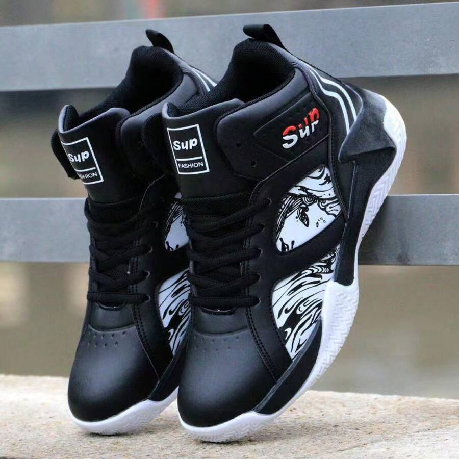 Men Basketball Shoes - DEEE Black - View 1