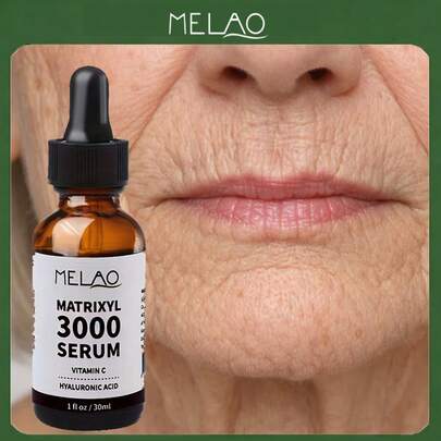  MELAO MATRIXYL 3000 Serum, Containing Hyaluronic Acid Peptide, Suitable For Face, Can Brighten Skin Tone And Stimulate Collagen Peptide Generation