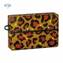 BLBLBL 1PC Multicolor Leopard Print Super Cute Luxury Shiny Electronic Cigarette Case FOR TEREA, Handmade With Grade A Rhinestones, Extremely Sparkling Under Glamorous Lights Or Sunlight, Suitable For Beauty Lovers' Daily Use - Diamond Version - View 11